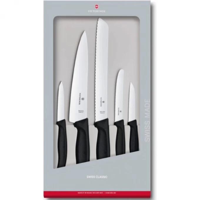 Набор кухонных ножей VICTORINOX SWISS CLASSIC KITCHEN 6.7133.5G Набор кухонных ножей VICTORINOX SWISS CLASSIC KITCHEN 6.7133.5G