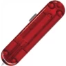 Задняя накладка для ножей VICTORINOX 58 мм пластиковая с отверстием под шариковую ручку полупрозрачная красная C.6300.T4